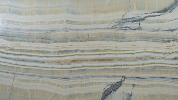 White onyx slab